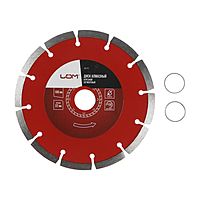 Диск алмазный отрезной LOM, сегментный, сухой рез, 150 х 22 мм