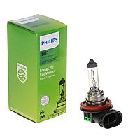 Лампа автомобильная Philips, LongLife EcoVision, H11, 12 В, 55 Вт, PGJ19-2 12362LLECOC1