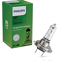 Лампа Philips LongLife EcoVision H7 12V 55W 12972LLECOC1