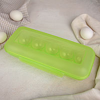 Контейнер для яиц 10 шт, цвет МИКС