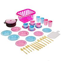 Детский кухонный набор «Пикник», 35 предметов, цвета МИКС