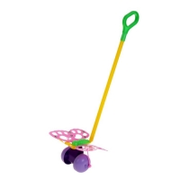 Игрушка каталка "Бабочка", МИКС