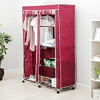 Шкаф для одежды 120х50х175 см, цвет бордовый