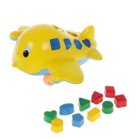 Самолет "Кит" с логическими фигурами