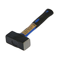 Кувалда кованая TUNDRA, фиберглассовая трехкомпонентная рукоятка, 1 кг