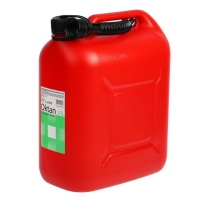 Канистра ГСМ, 20 л, пластиковая, красная