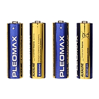 Батарейка Алкалиновая  Samsung Pleomax, АА, LR6-4S, спайка, 4 шт.