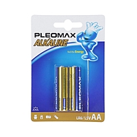 Батарейка Алкалиновая  Samsung Pleomax, АА, LR6-2BL, блистер, 2 шт.