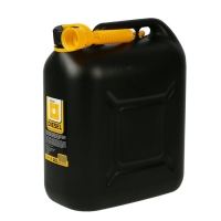 Канистра ГСМ, 20 л, пластиковая, черная