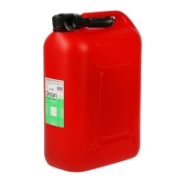 Канистра ГСМ, 25 л, пластиковая, красная