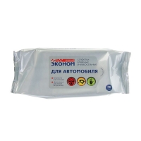 Салфетки влажные «Эконом Smart» универсальные, для автомобиля, 70 шт