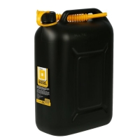 Канистра ГСМ, 25 л, пластиковая, черная