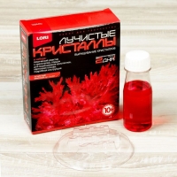 Набор для выращивания лучистых кристаллов "Красный кристалл"