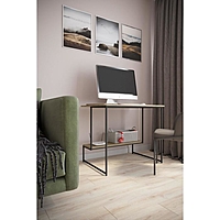 Компьютерный стол «Скилл», 900 × 650 × 740 мм, металл, МДФ, цвет дуб сонома