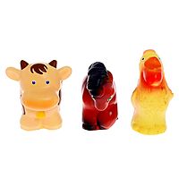 Набор резиновых игрушек Деревенские животные