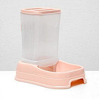 Автокормушка, 23,5 х 16 х 24 см, розовая