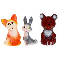 Набор резиновых игрушек Животные леса СИ-999