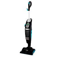 Пылесос Kitfort KT-535-1, вертикальный, паровой, 1600 Вт, 1 л, нагрев 30 сек, чёрный