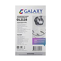 Блендер Galaxy GL 2128, погружной, 800 Вт, 0.6/ 0.5 л, 5 скоростей, чёрный