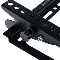 Кронштейн Rexant 38-0320, для ТВ, наклонный, 17-42", 26 мм от стены, чёрный