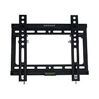 Кронштейн Rexant 38-0320, для ТВ, наклонный, 17-42", 26 мм от стены, чёрный