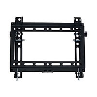 Кронштейн Rexant 38-0320, для ТВ, наклонный, 17-42", 26 мм от стены, чёрный