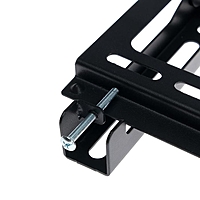 Кронштейн Rexant 38-0320, для ТВ, наклонный, 17-42", 26 мм от стены, чёрный