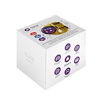 Смарт-часы Elari KidPhone 4GR, детские, цветной дисплей 1.3", камера, помощник Алиса, желтые