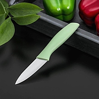 Нож керамический "Мастер" лезвие 8 см, цвета МИКС