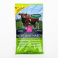 Коровий навоз Добрая сила гранулированный, 2 кг