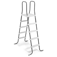 Лестница для бассейнов до 132 см, 4 ступеньки, с площадкой 28067