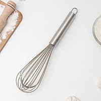 Венчик кулинарный с толстыми струнами KONFINETTA, 33 см