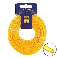 Леска для триммера TUNDRA, сечение круг, d=2 мм, 50 м, нейлон