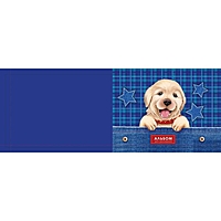 Альбом д/рис A4 16л на скрепке Собаки, обл мел карт, бл офс 100г/м2