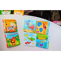 Книжка - раскраска для игры в ванне «Рисуем пальчиками: окружающий мир»