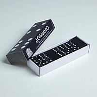 Домино "Время игры", деревянное, кость 3.9х2 см, 14.7х5х2.7 см