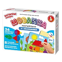 Магнитная игра "Мозаика магнитная с заданиями" 04115