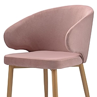 Кресло Cecilia, пудрово-розовое