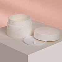 Баночка д/хранения 50мл d6,3*4,2см бел накл ОТ