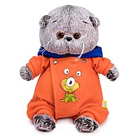 Мягкая игрушка Басик Baby в комбинезоне с монстриком 20 см