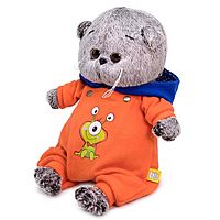 Мягкая игрушка Басик Baby в комбинезоне с монстриком 20 см