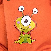 Мягкая игрушка Басик Baby в комбинезоне с монстриком 20 см