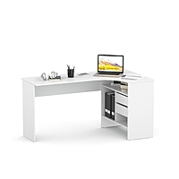 Компьютерный стол «СПм-25», 1450 × 810 × 740 мм, правый, цвет белый