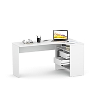 Компьютерный стол «СПм-25», 1450 × 810 × 740 мм, правый, цвет белый