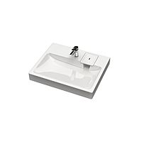 Раковина MARRBAXX Стайл V50D1, на стиральную машину, 595х490х110 мм, сифон, кронштейны