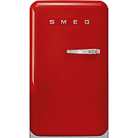 Холодильник Smeg FAB10LRD5 красный петли слева