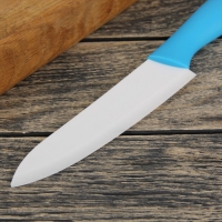 Нож керамический "Мастер" лезвие 16 см, цвета МИКС