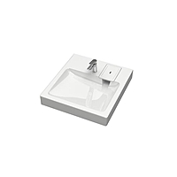 Раковина MARRBAXX Марго V58D1, на стиральную машину, 500х546х88 мм, сифон, кронштейны