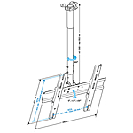 Кронштейн Holder PR-101-B черный