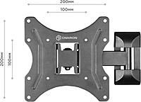 Кронштейн Onkron M2 черный